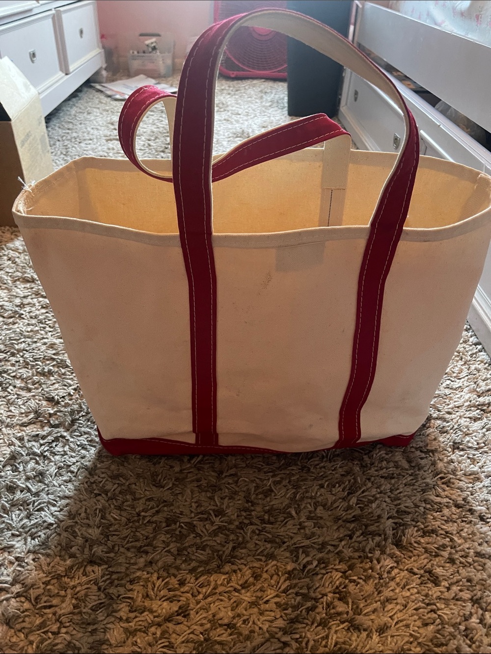 VINTAGE L.L BEAN BOAT AND TOTE BAG - Picture 5 of 9